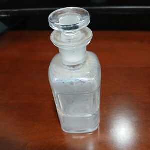 Clear Glass Perfume Bottle